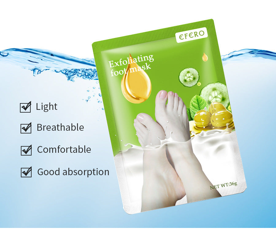 Exfoliating Foot Mask – Spa-Quality Pedicure for Silky Smooth Feet!
