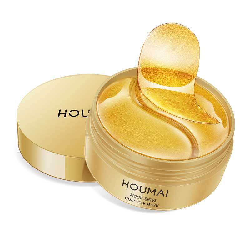 Houmai Lady 24K Golden Eye Mask – Luxurious Care for Bright, Youthful Eyes!