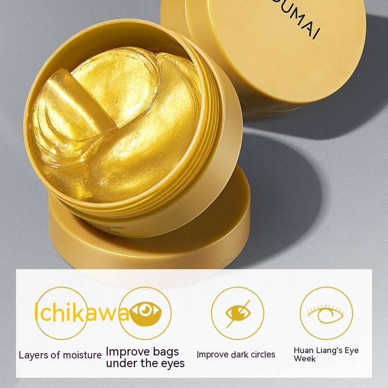 Houmai Lady 24K Golden Eye Mask – Luxurious Care for Bright, Youthful Eyes!