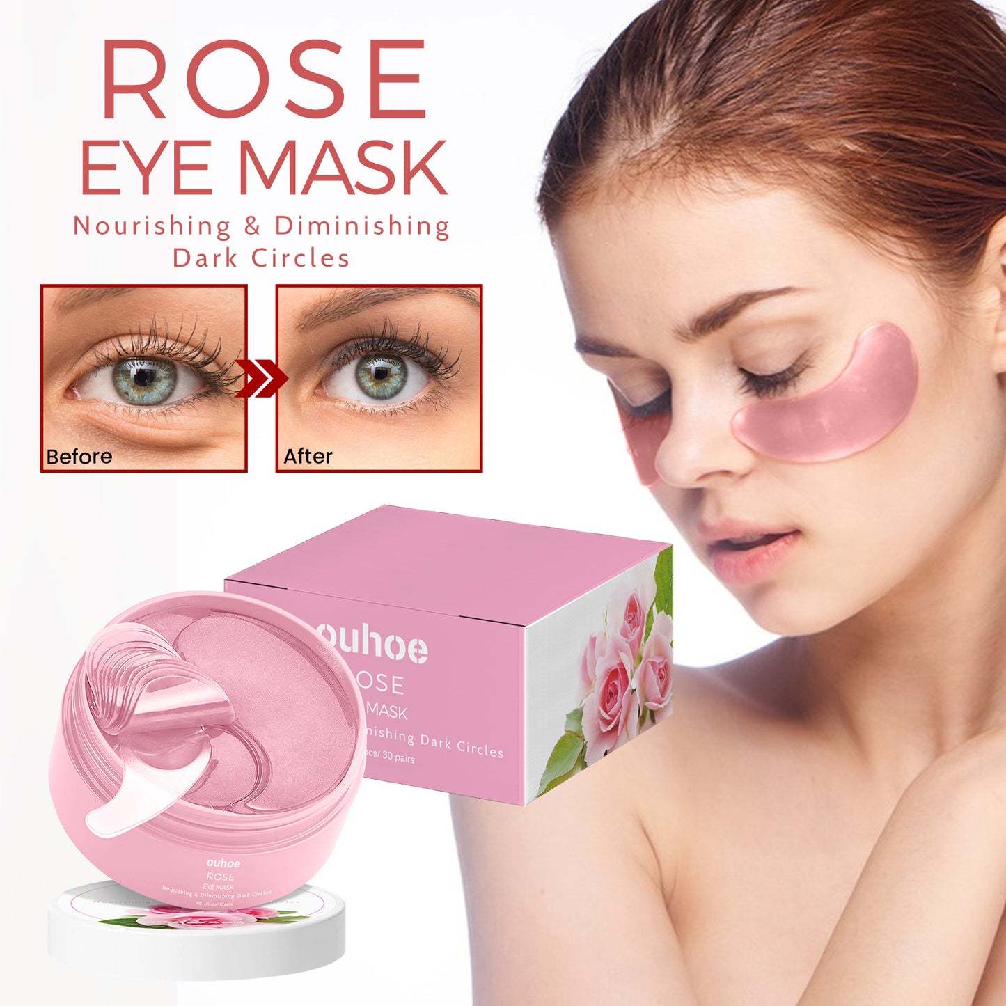 Fading Wrinkle Eye Bag Care – Retinol  Botanical Eye Patches