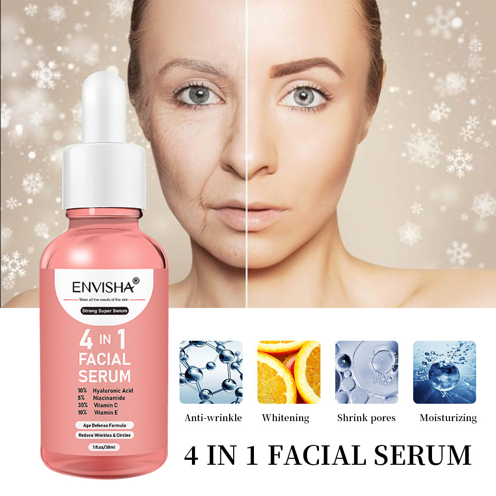 4 in 1 facial serum – Anti-Aging  Whitening Facial Serum!